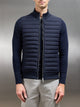 Hybrid Quilted Gilet in Navy