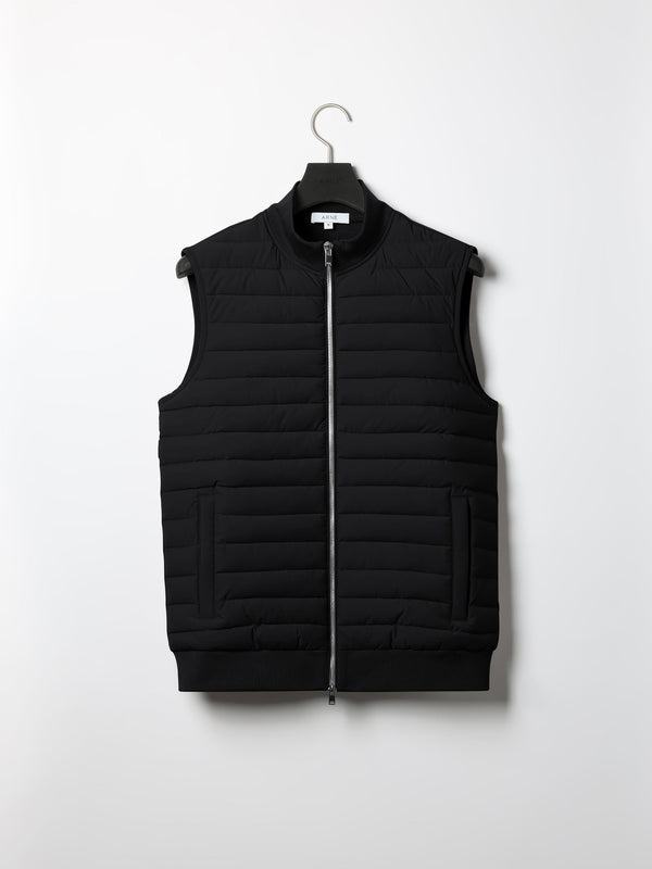 Hybrid Quilted Gilet in Black