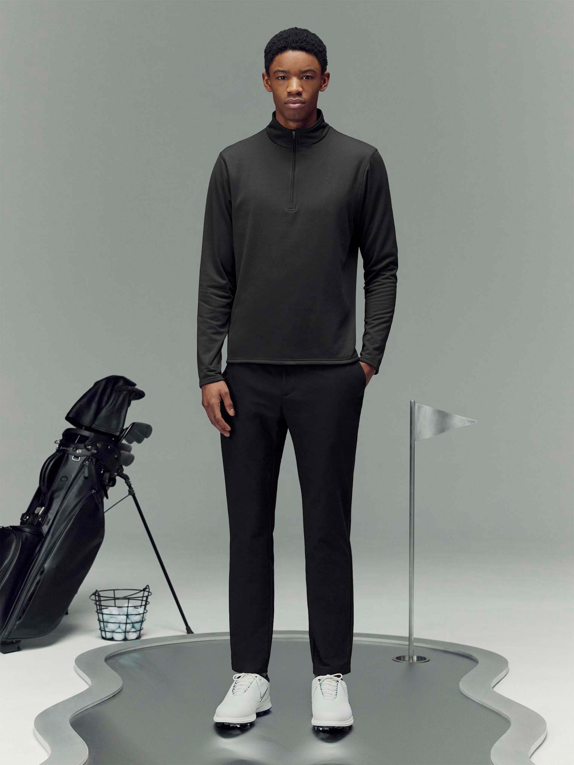 Insulating Golf Mid Layer in Grey