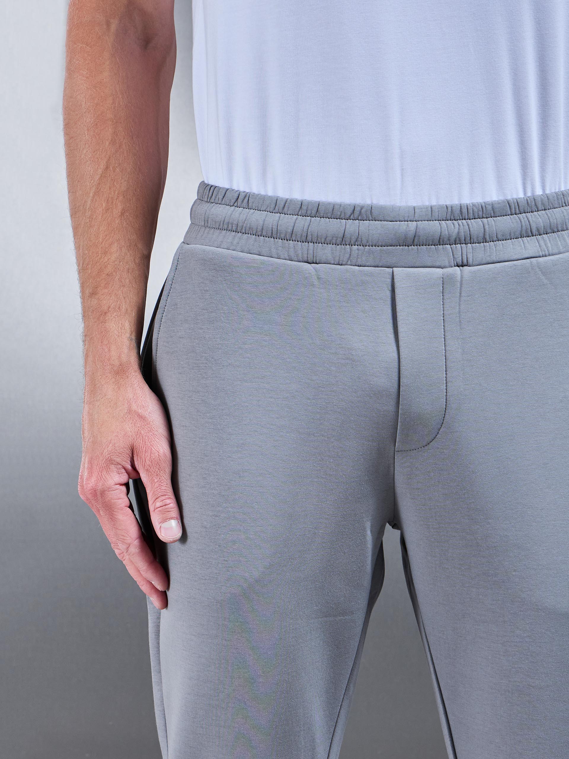 Interlock Jersey Essential Jogger in Grey