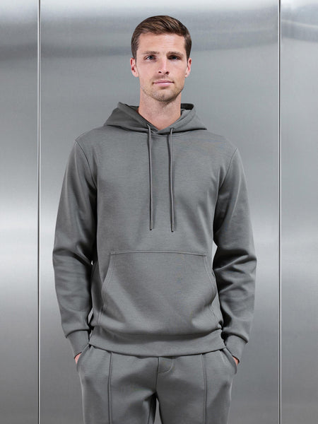Interlock Jersey Hoodie in Sage