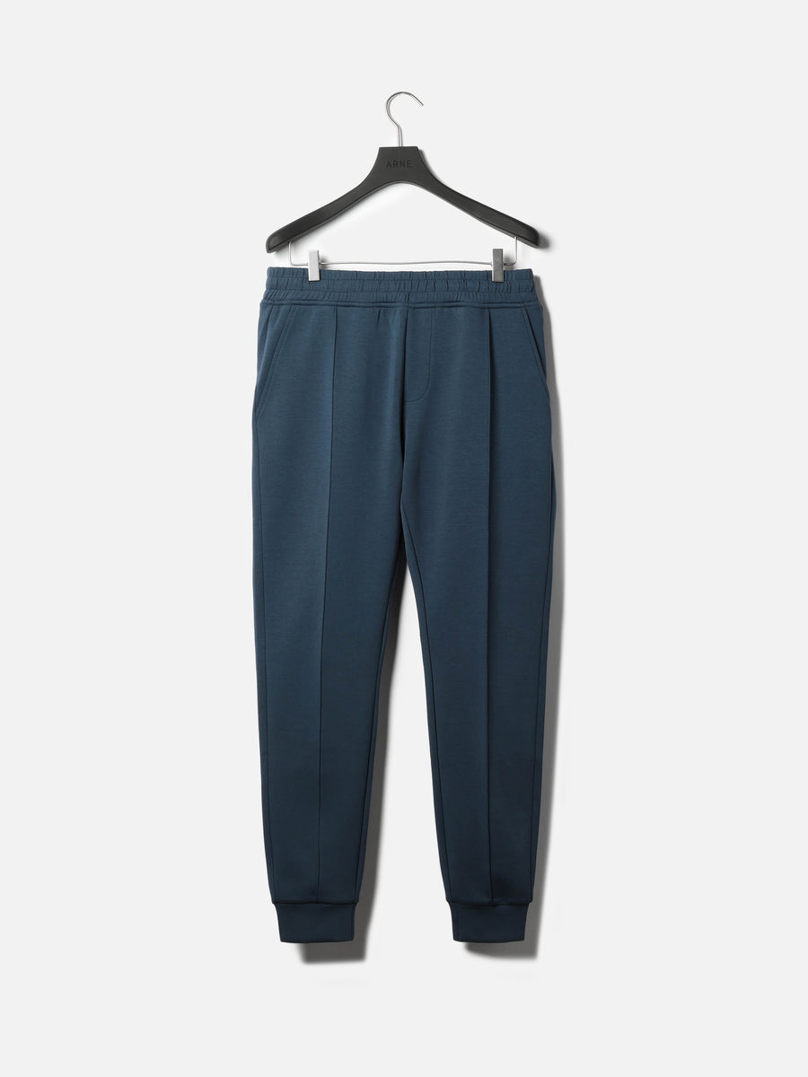 Interlock Jersey Jogger in Steel Blue