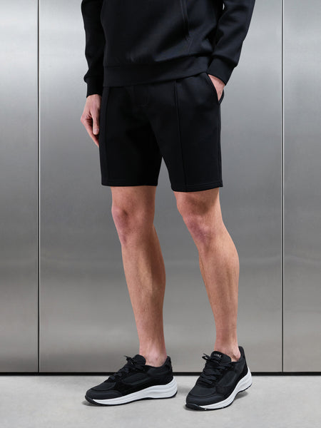 Interlock Jersey Short in Black