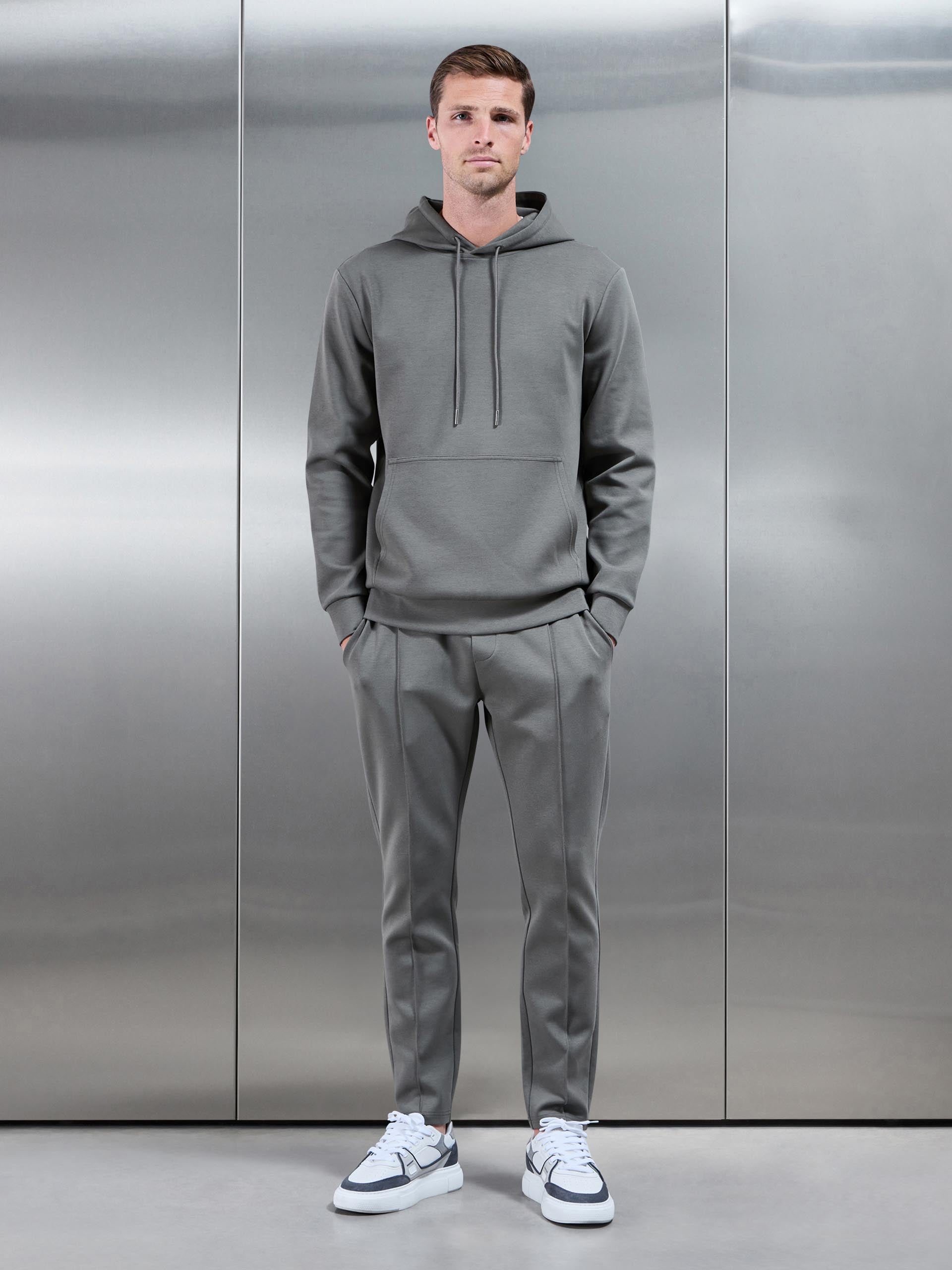 Interlock Jersey Tapered Jogger in Sage