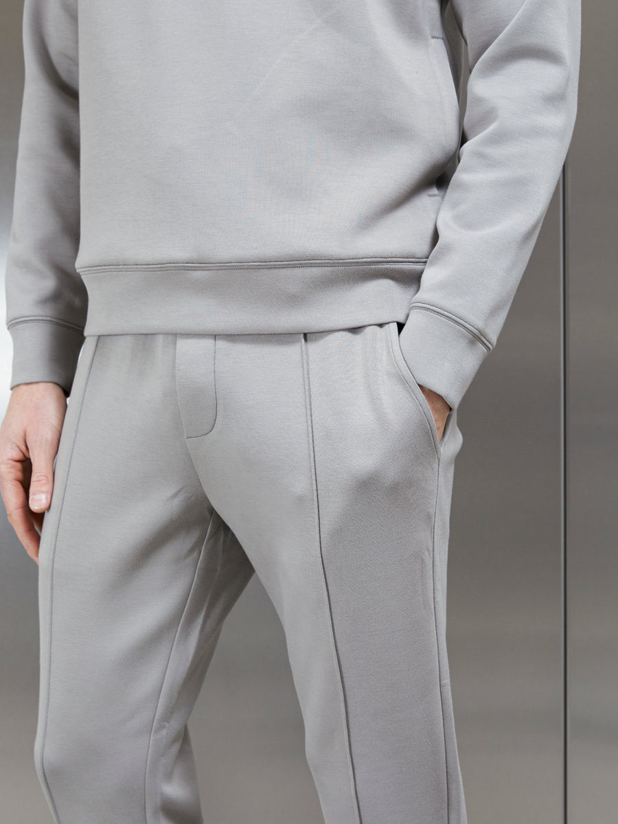 Interlock Neoprene Jogger in Stone