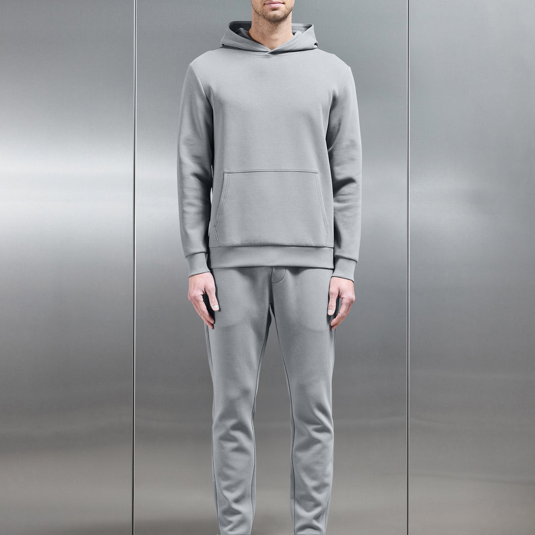 Interlock Jersey Essential Hoodie in Grey