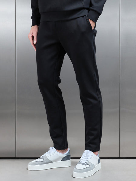 Interlock Jersey Essential Jogger in Black