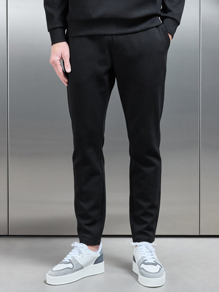 Interlock Jersey Essential Jogger in Black