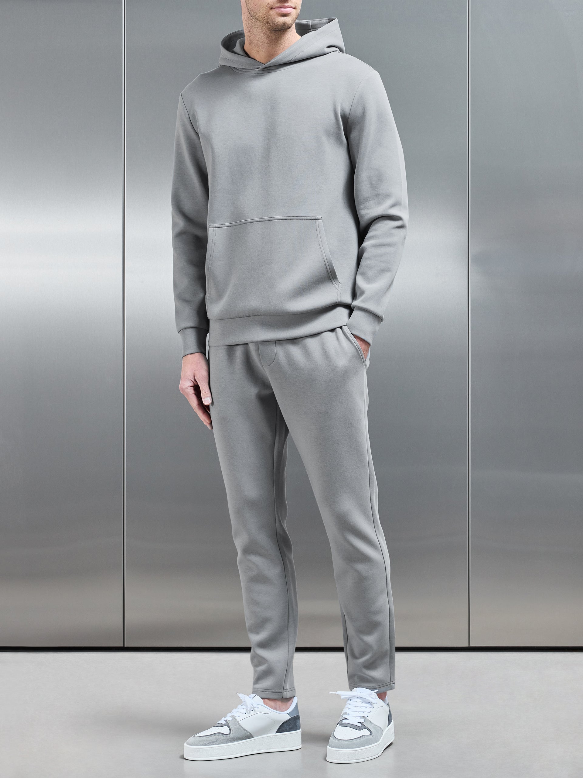 Interlock Jersey Essential Jogger in Grey