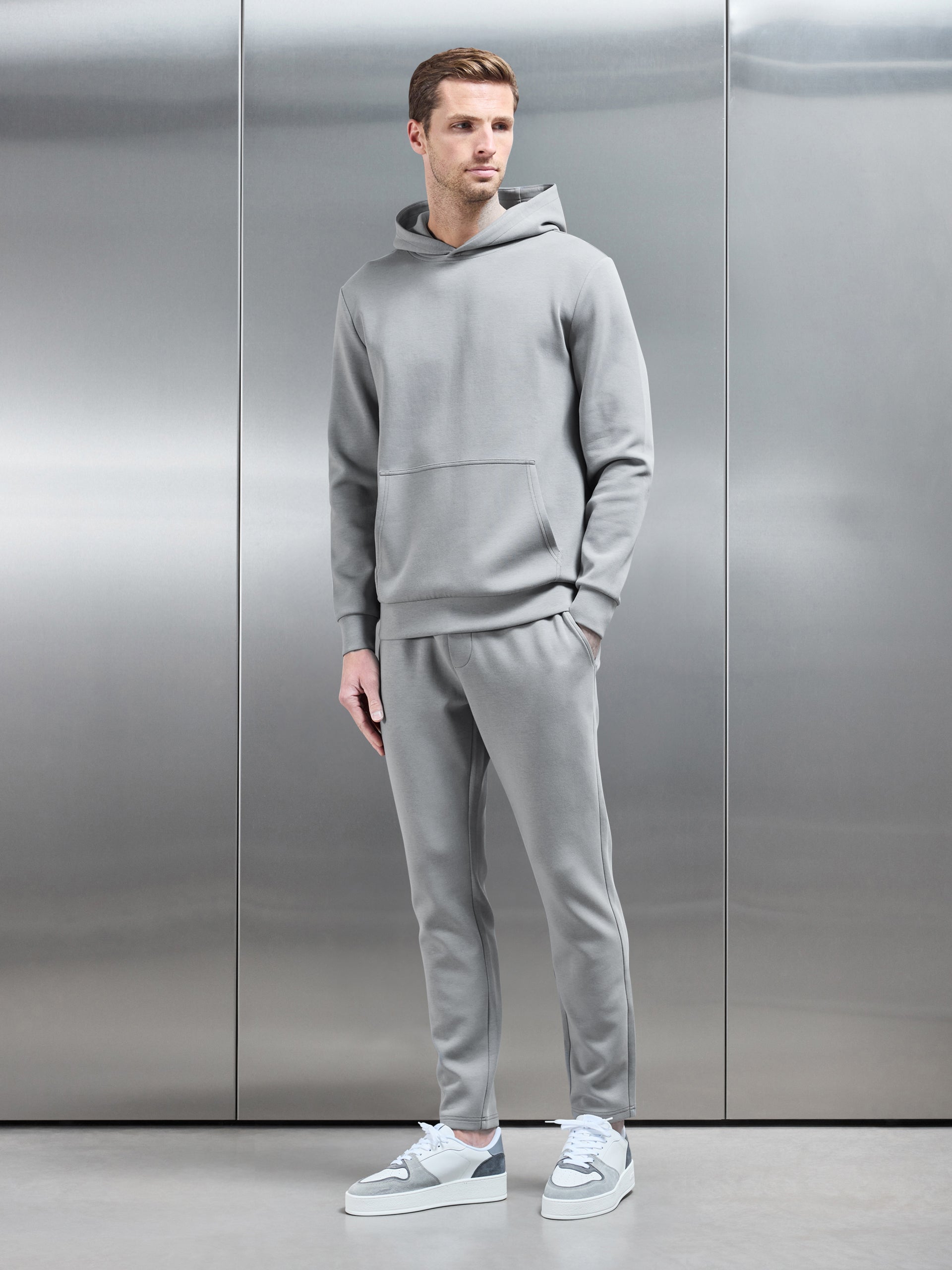 Interlock Jersey Essential Jogger in Grey