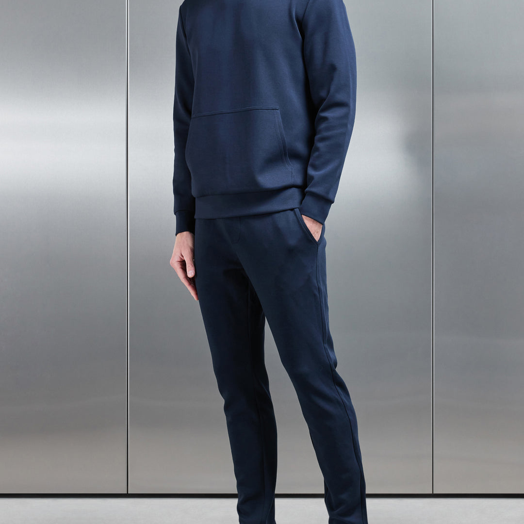 Interlock Jersey Essential Jogger in Navy