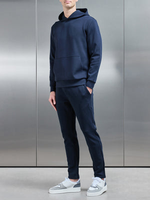 Interlock Jersey Essential Jogger in Navy