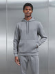 Interlock Jersey Hoodie in Grey
