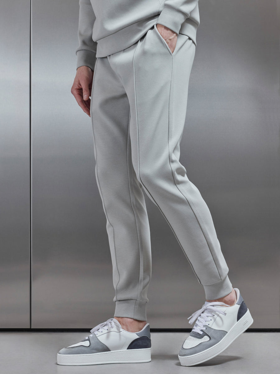 Interlock Jersey Jogger in Stone ARNE