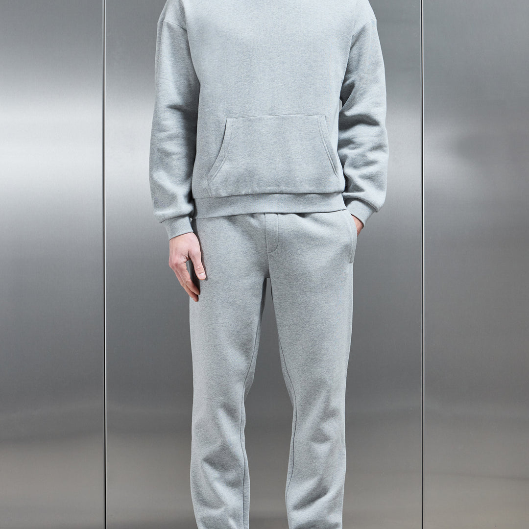 Interlock Neoprene Jogger in Marl Grey
