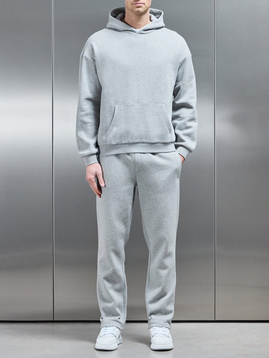 Interlock Neoprene Jogger in Marl Grey