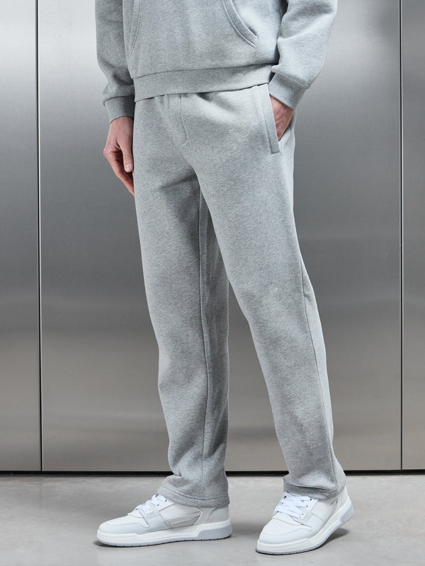 Interlock Neoprene Jogger in Marl Grey