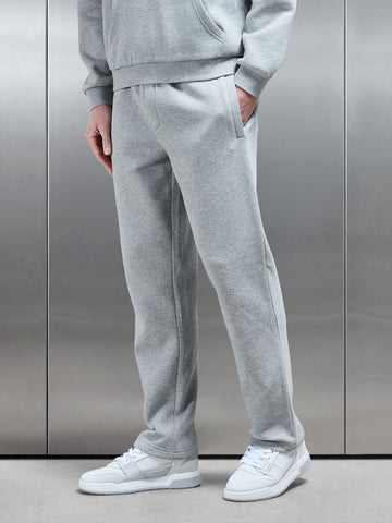 Interlock Neoprene Jogger in Marl Grey