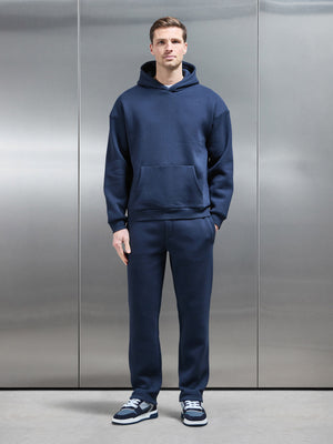 Interlock Neoprene Jogger in Navy