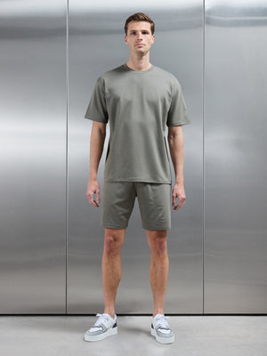 Interlock Relaxed Fit T-Shirt in Sage