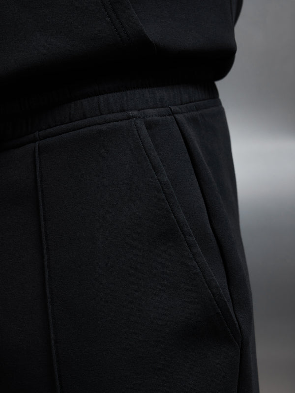 Interlock Jersey Short in Black