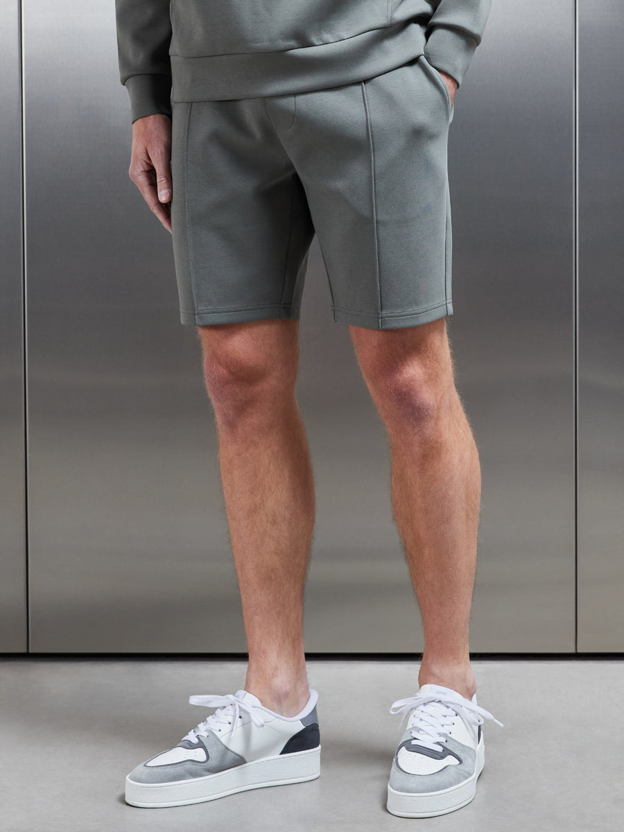 Interlock Jersey Short in Sage