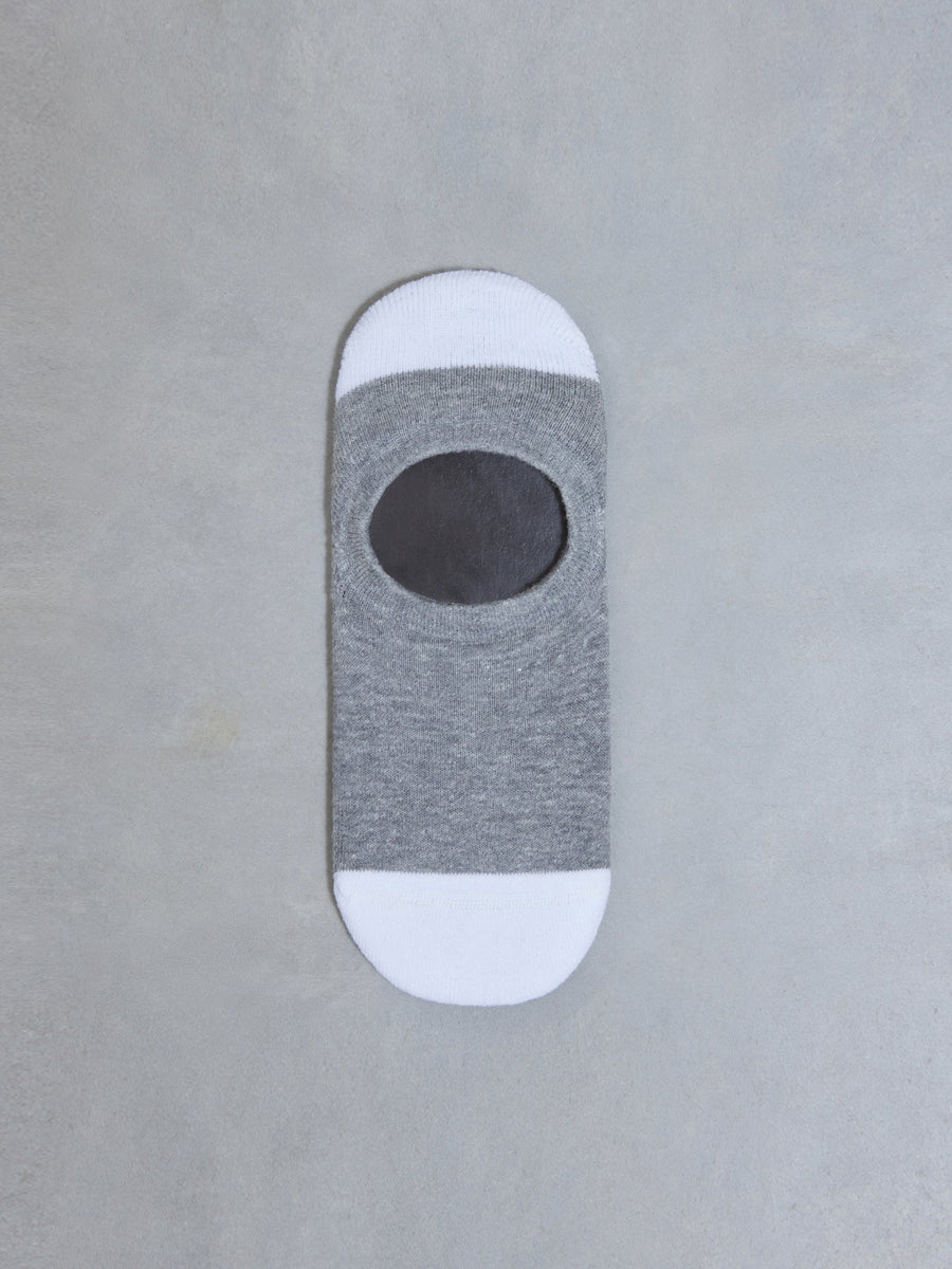 Arne Invisible Socks in Grey