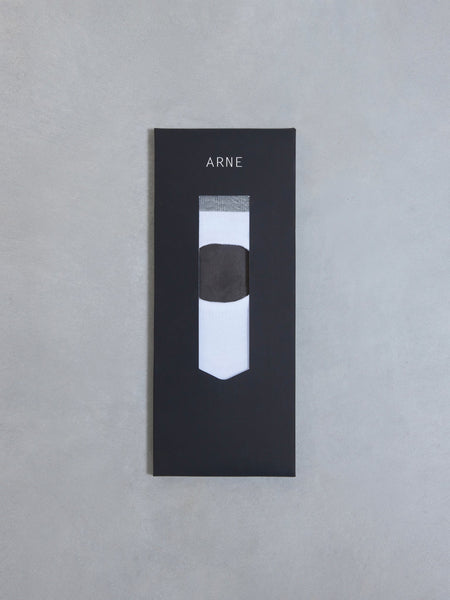 Arne Invisible Socks in White