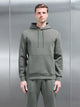 Interlock Jersey Hoodie in Sage