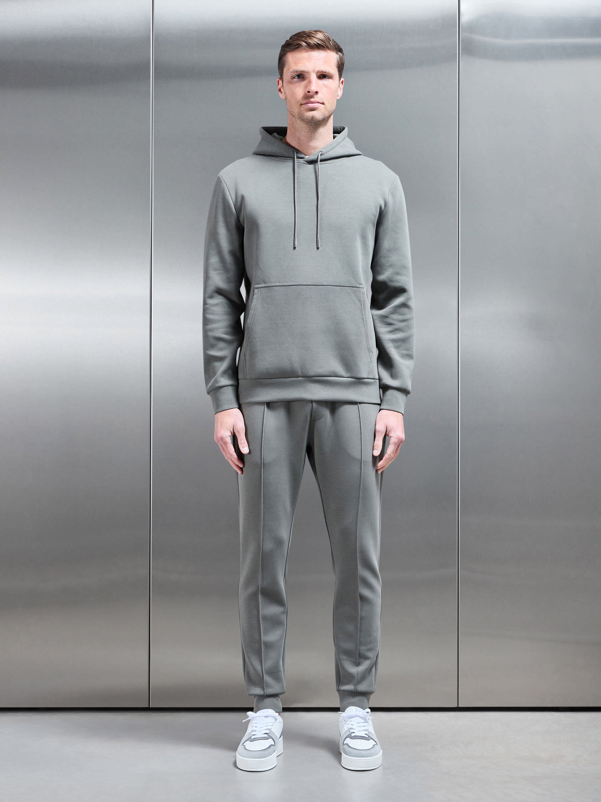 Interlock Jersey Jogger in Sage