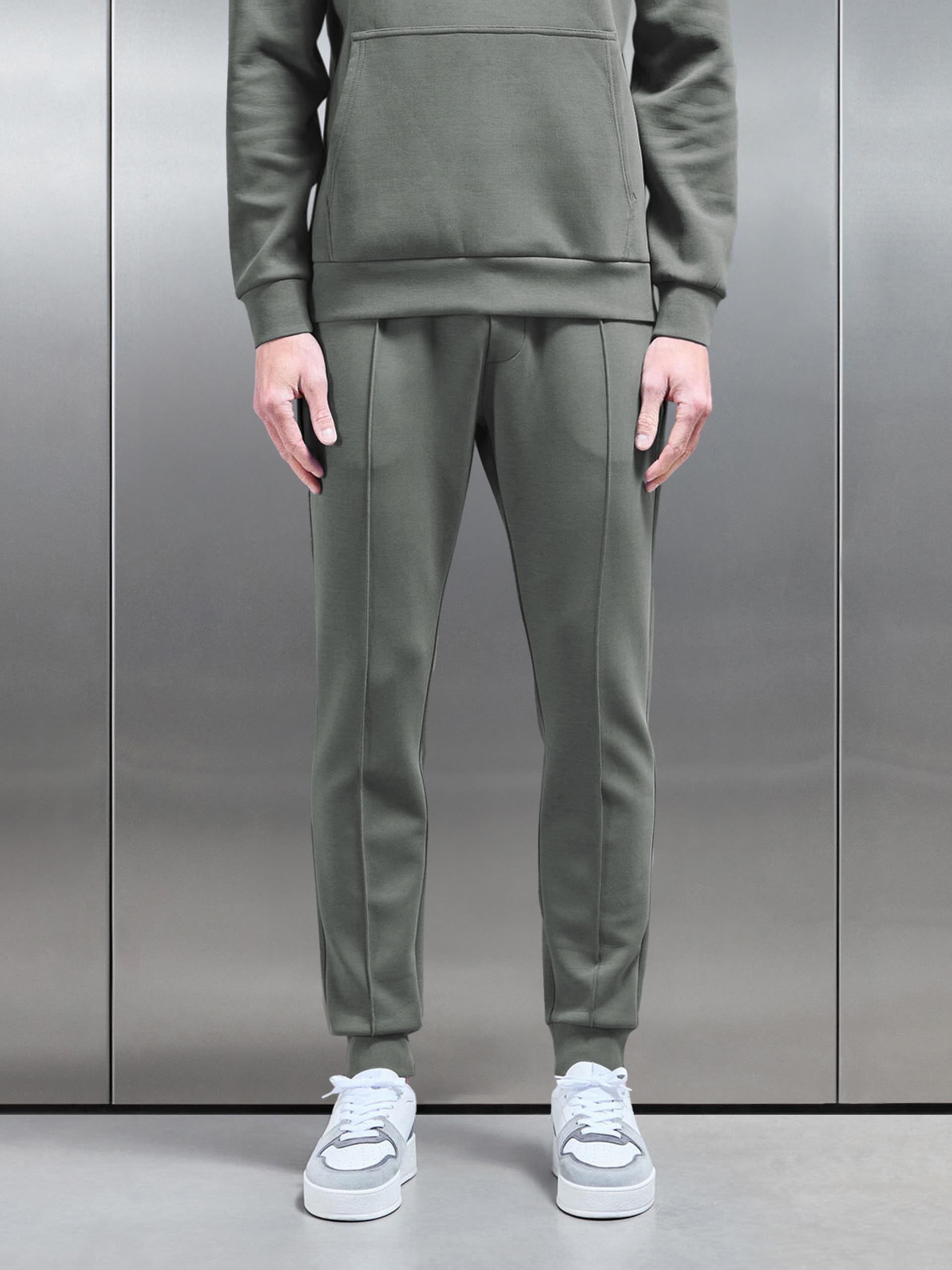Interlock Jersey Jogger in Sage