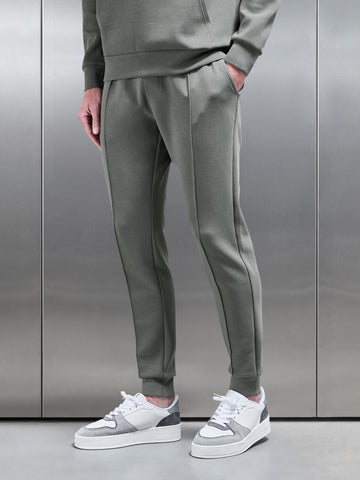 Interlock Jersey Jogger in Sage