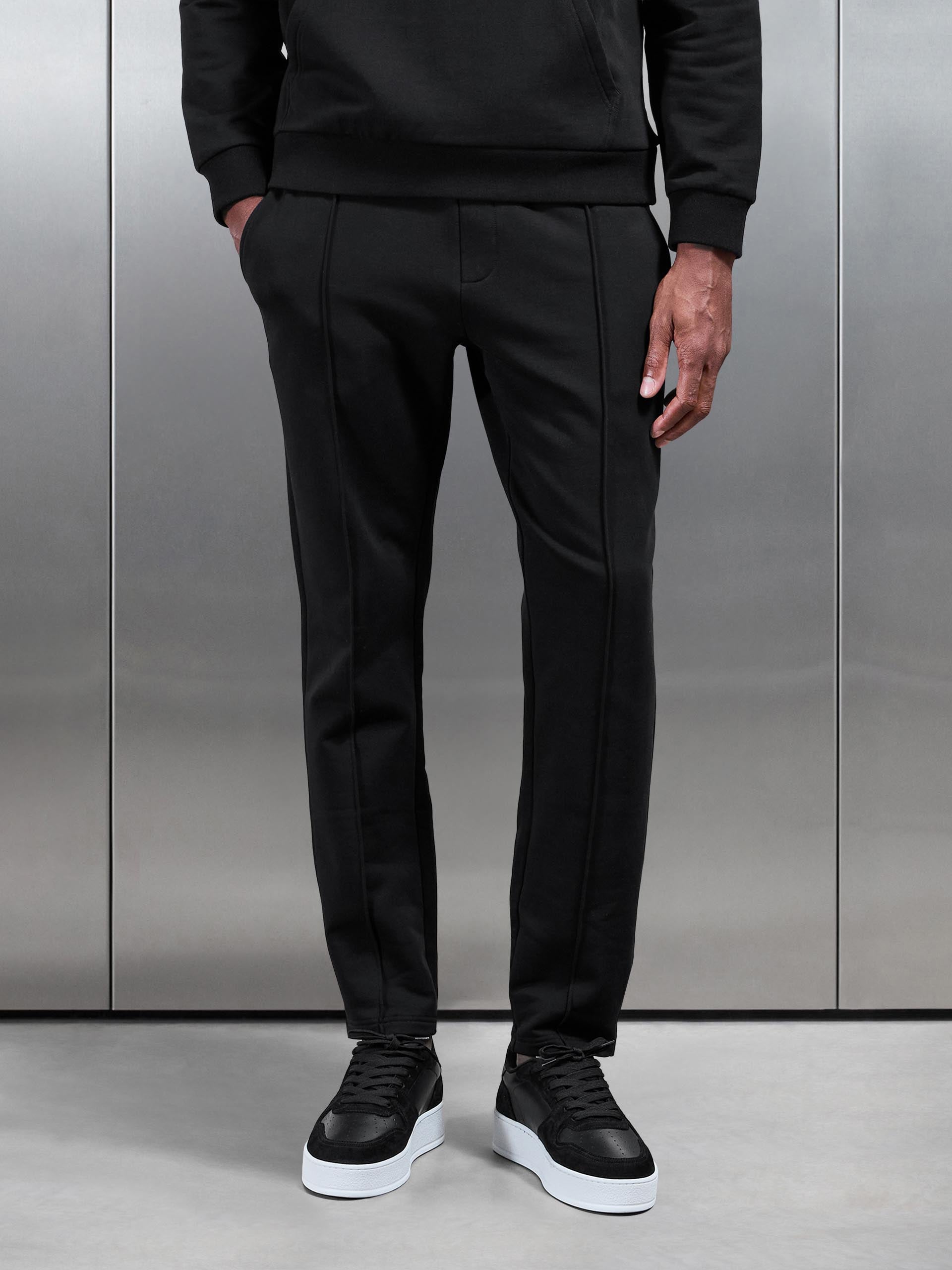 Jersey Jogger in Black