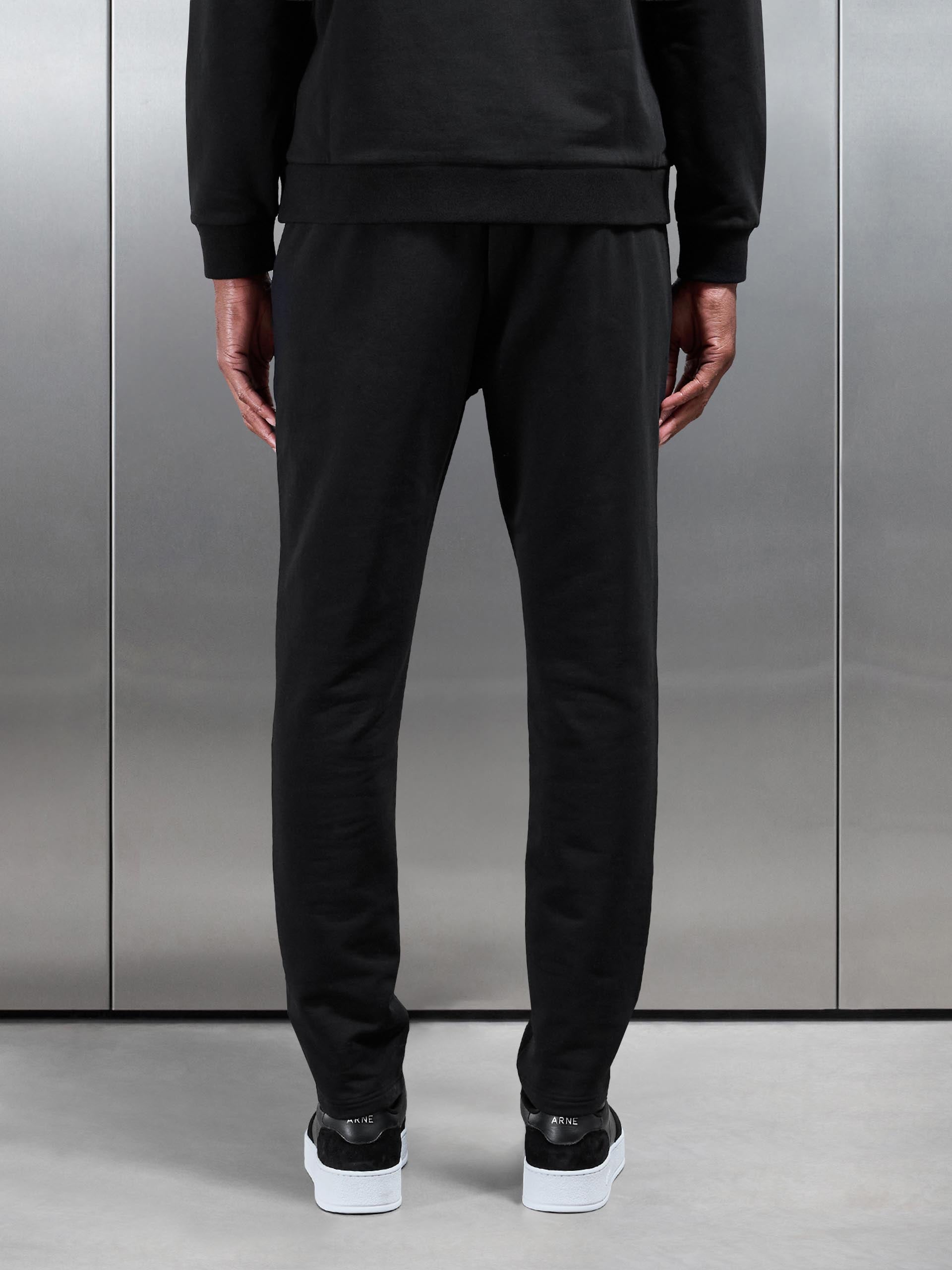 Jersey Jogger in Black