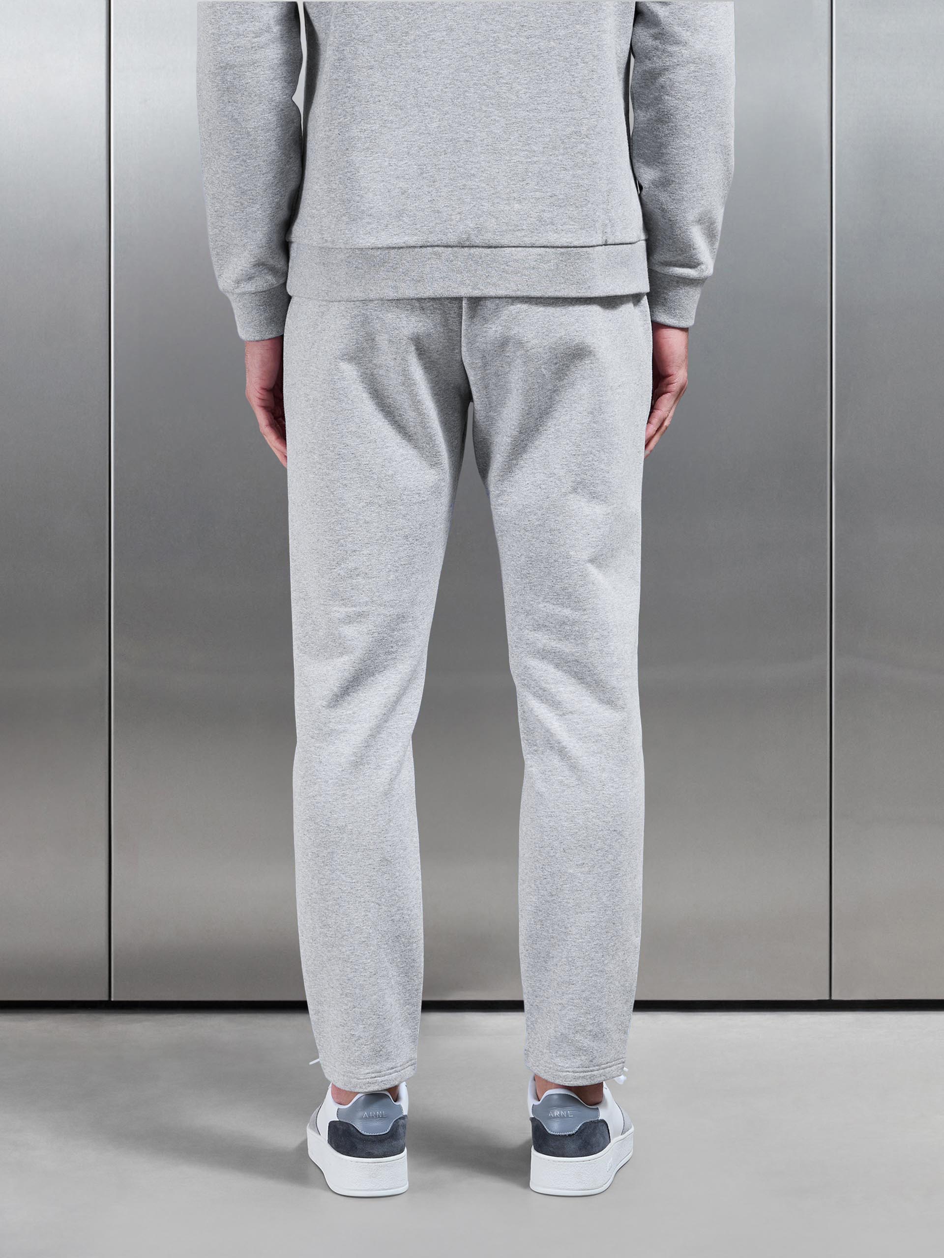 Jersey Jogger in Marl Grey
