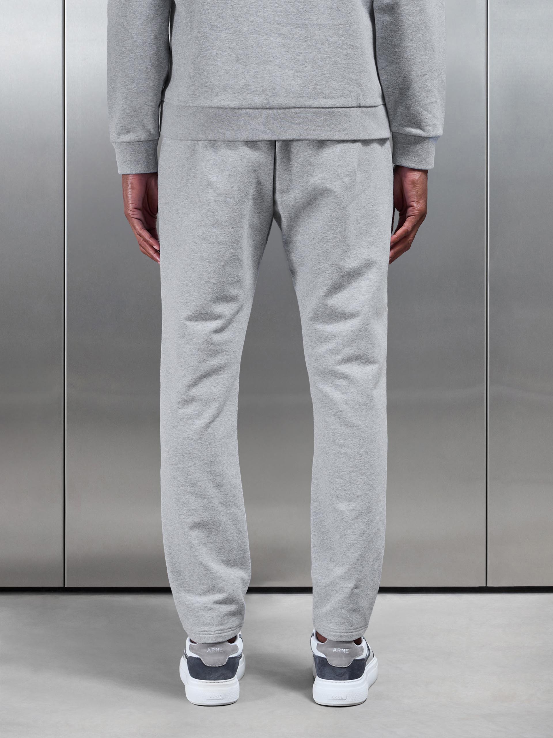 Jersey Jogger in Marl Grey