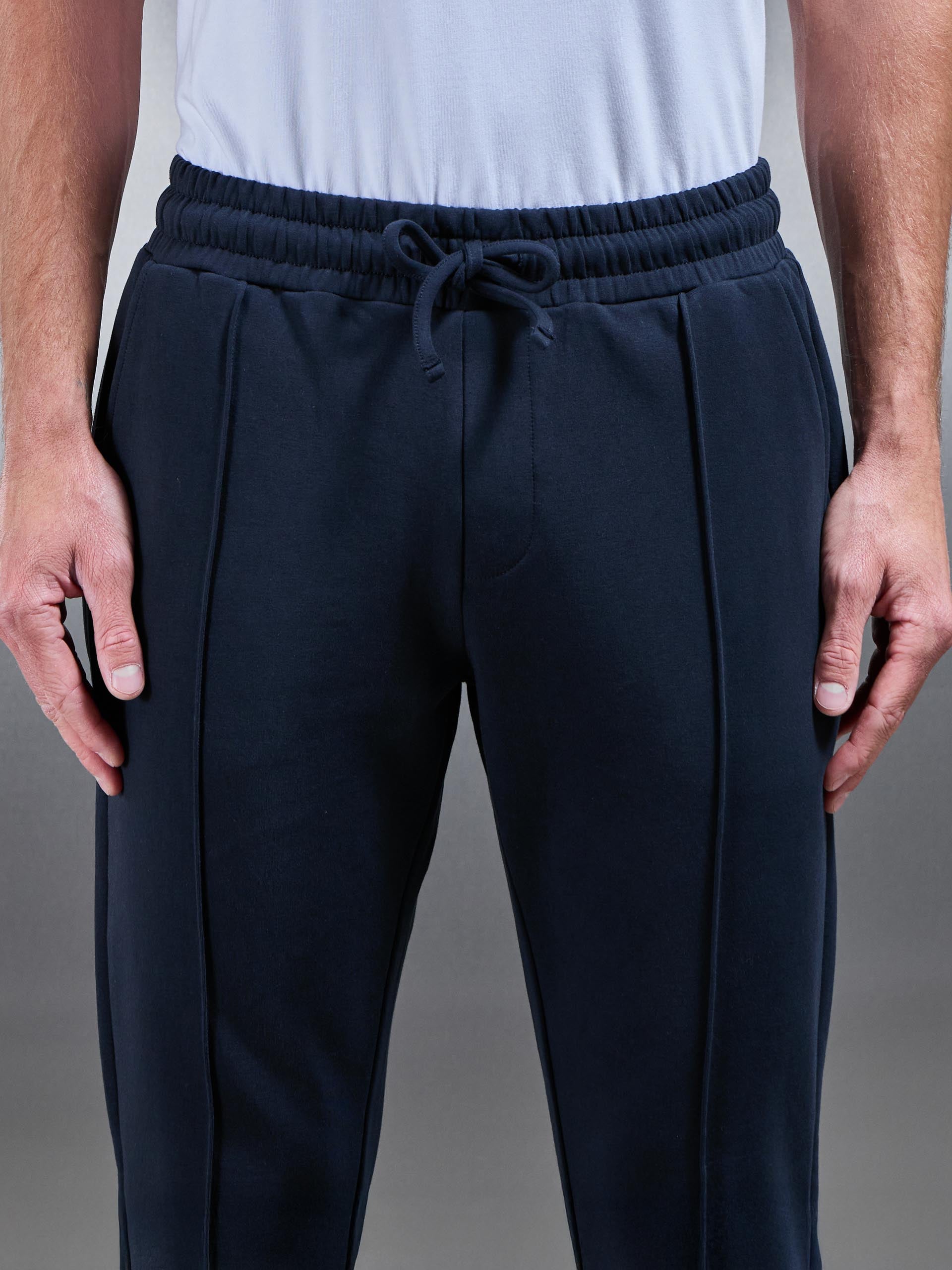 Jersey Jogger in Navy