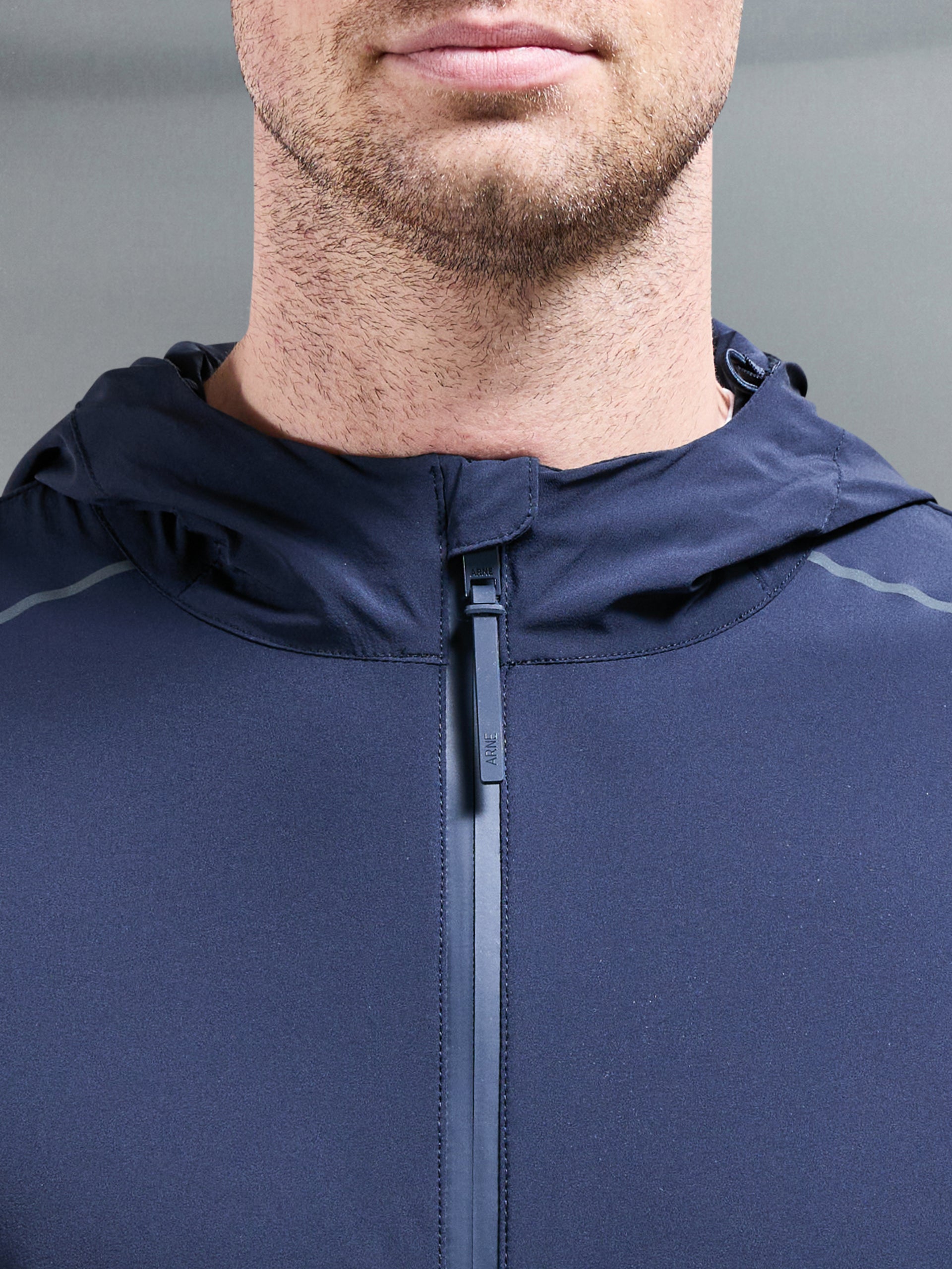 Lightweight Performance Windbreaker in Navy