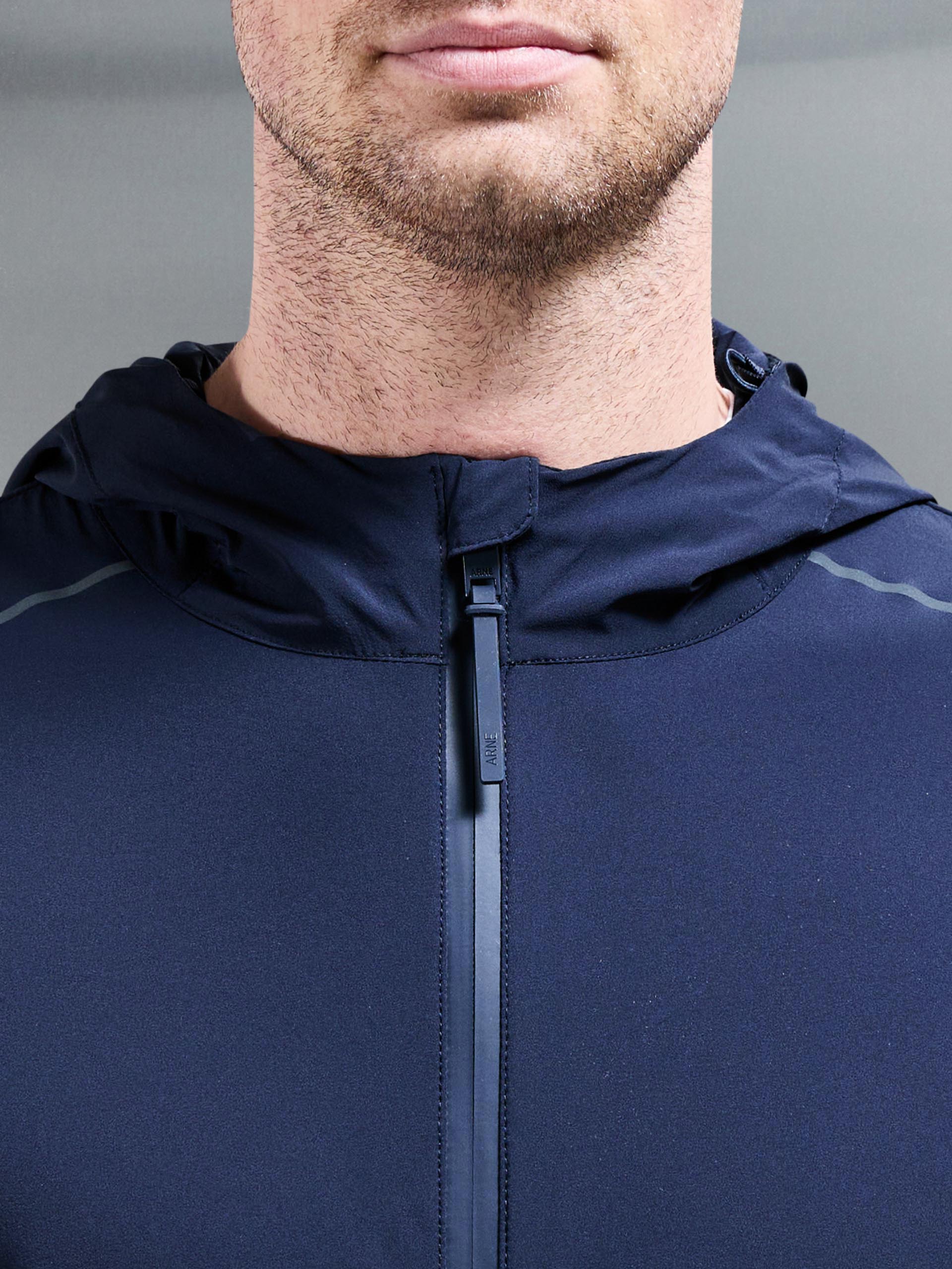 Lightweight Performance Windbreaker in Navy