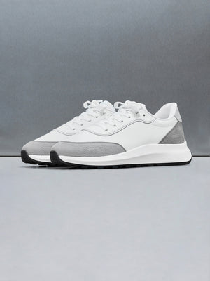 Low Runner in White Stone