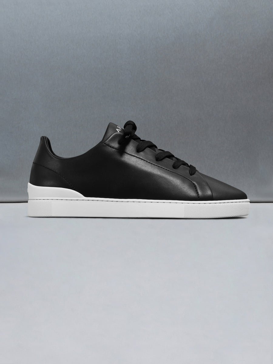 Low Trainer Leather in Black