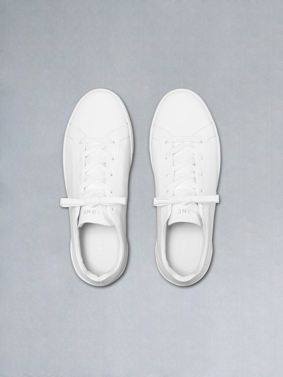 Low Trainer Leather in White