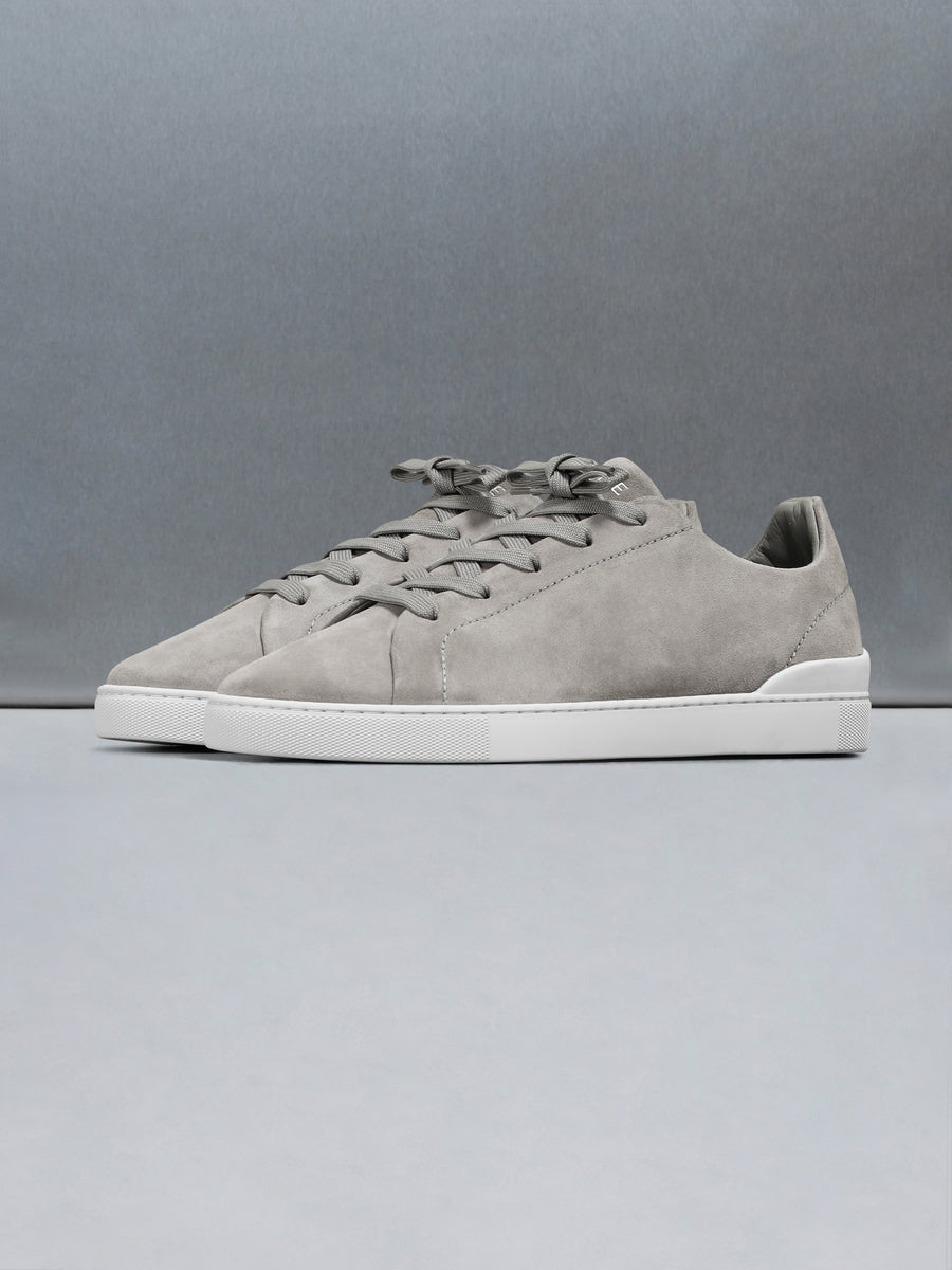 Low Trainer Suede in Pebble Grey