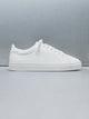 Low Essential Leather Trainer in White