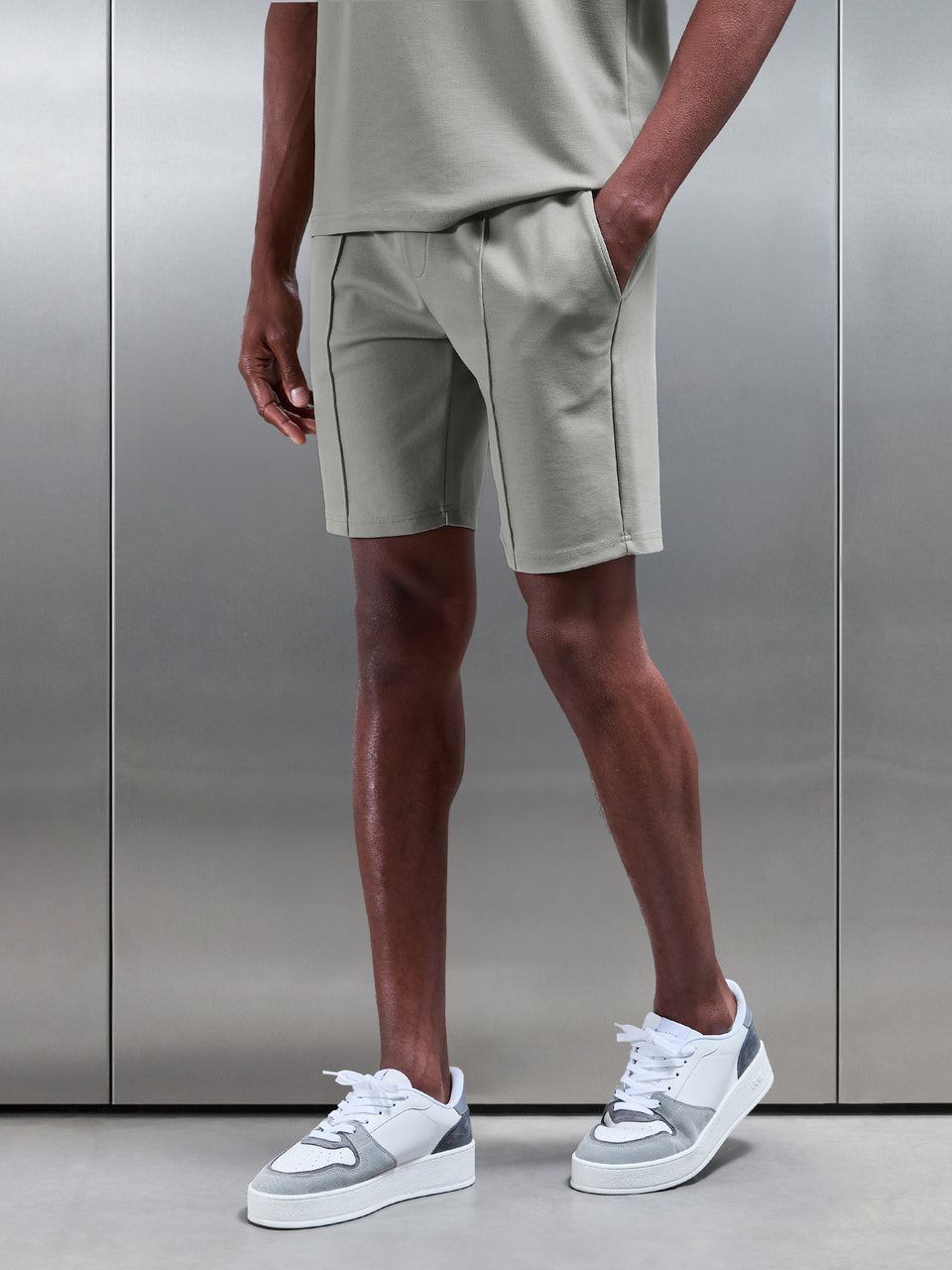 Luxe Short in Stone