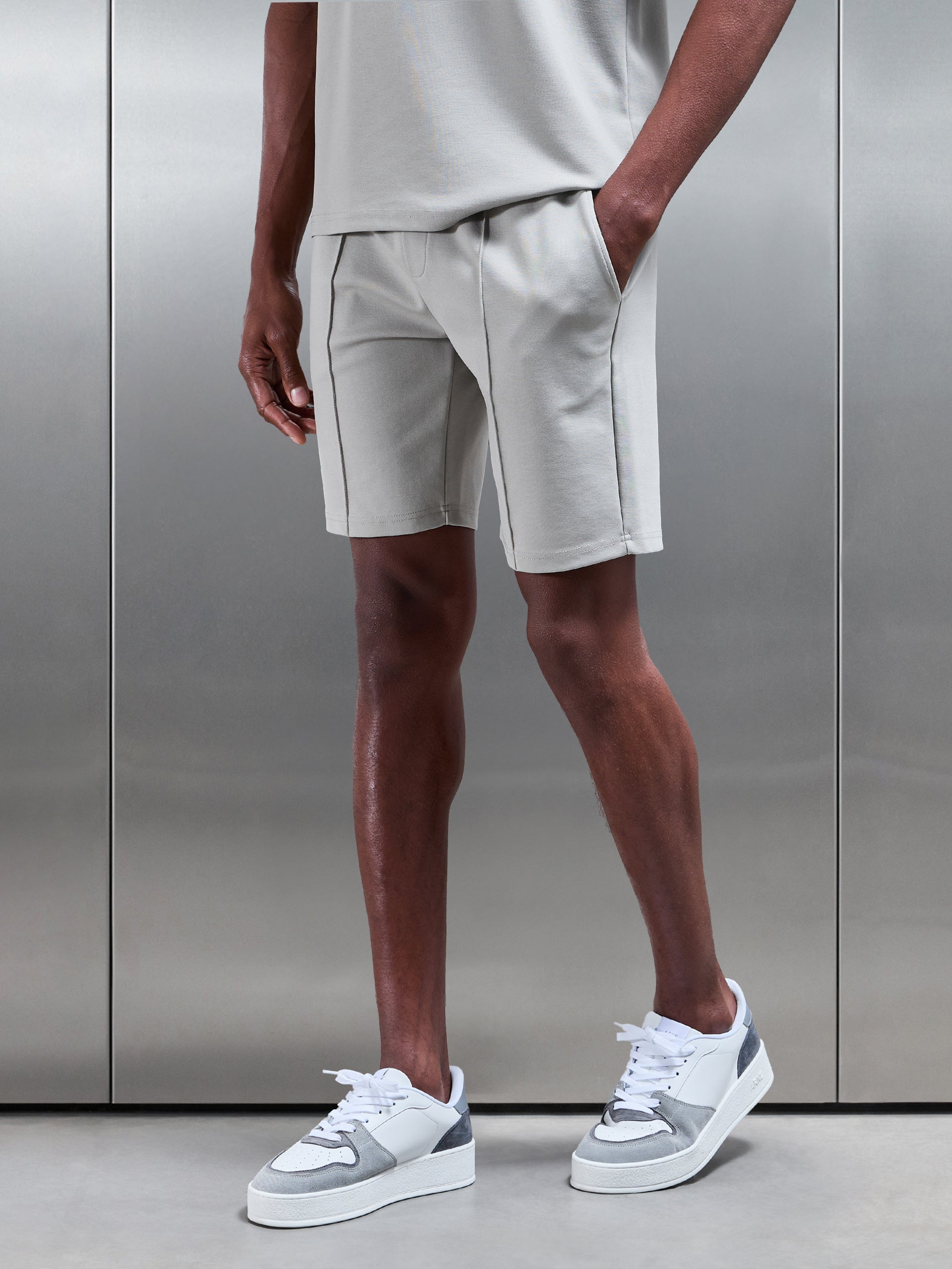 Luxe Short in Stone