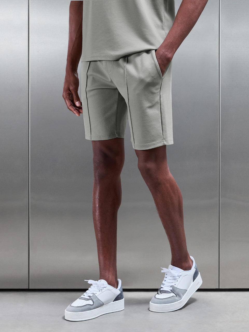 Luxe Short in Stone