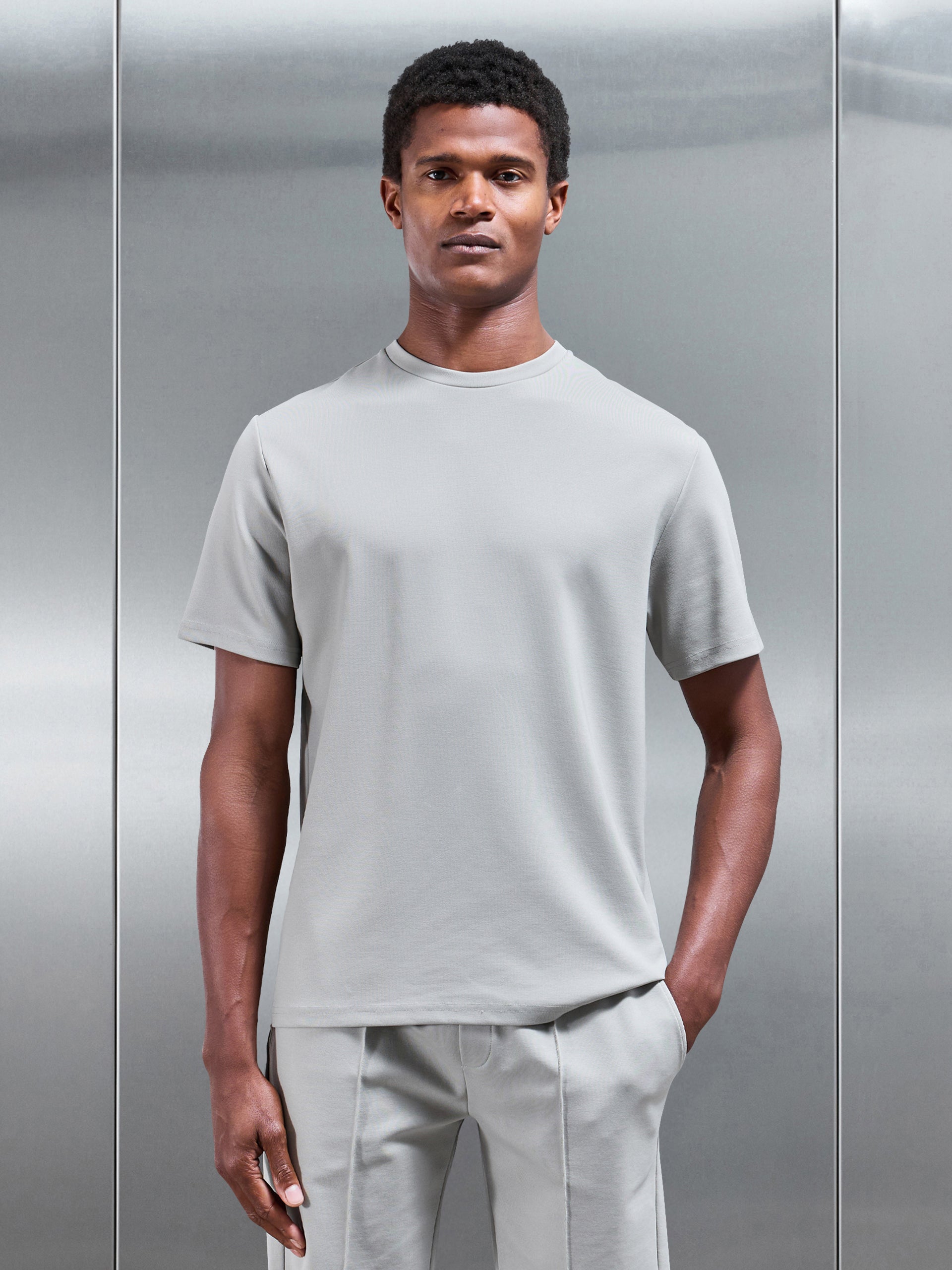 Luxe T-Shirt in Stone