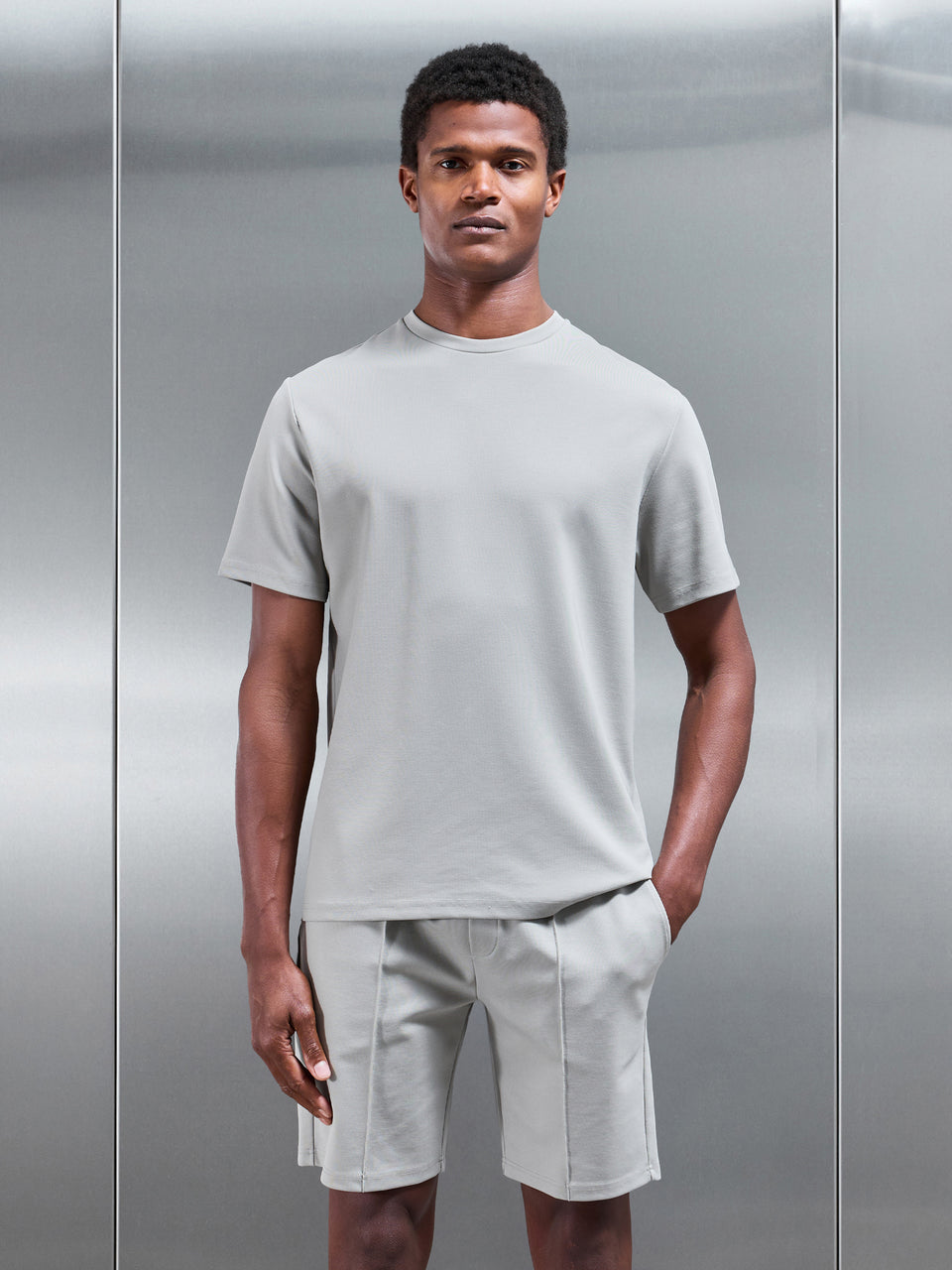 Luxe T-Shirt in Stone