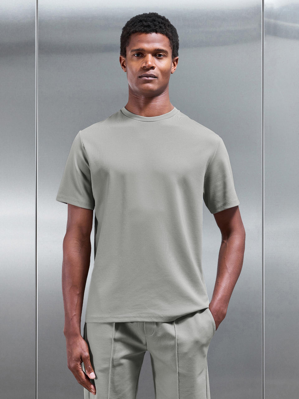 Luxe T-Shirt in Stone